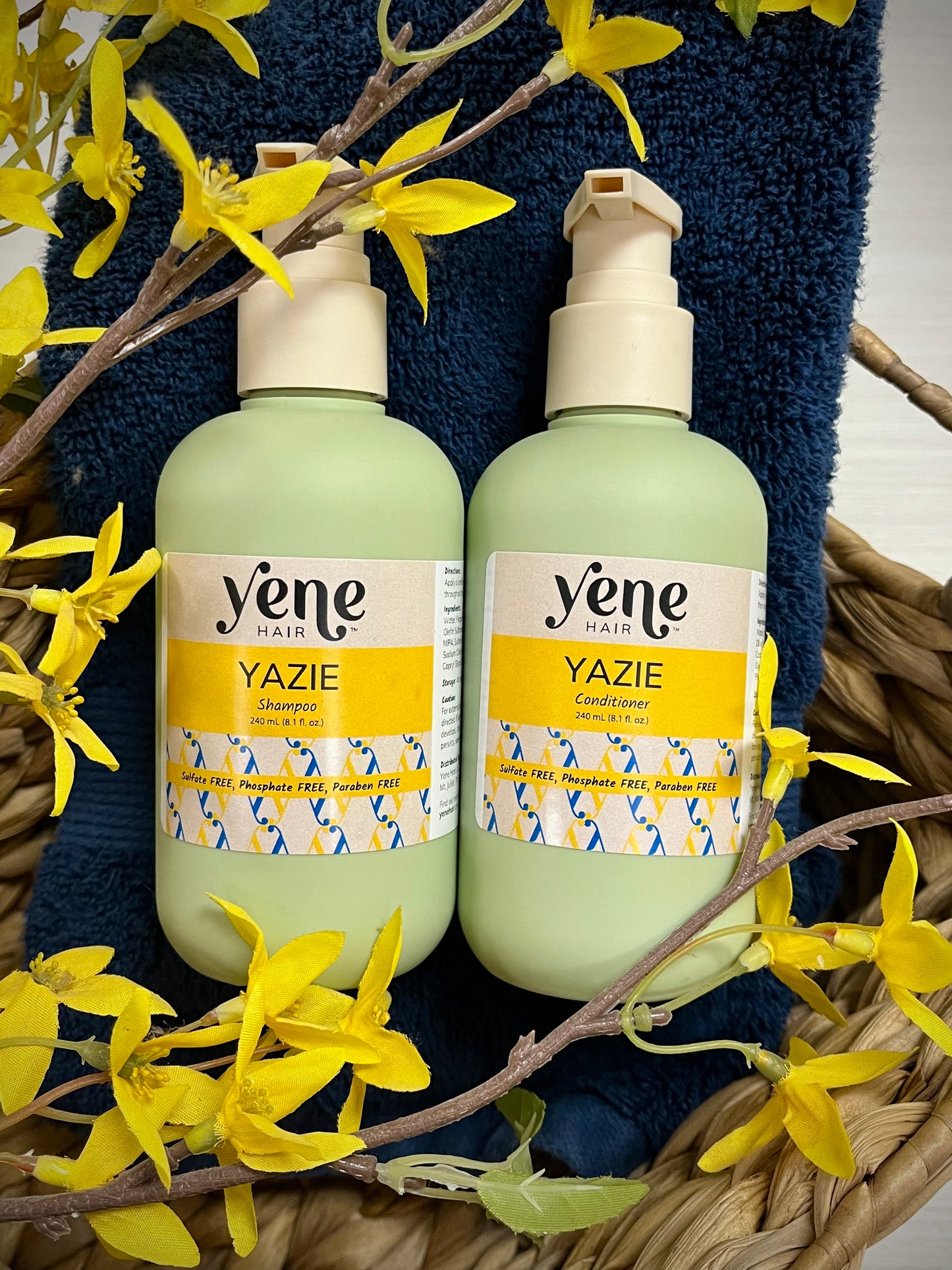 YAZIE Shampoo and Conditioner
